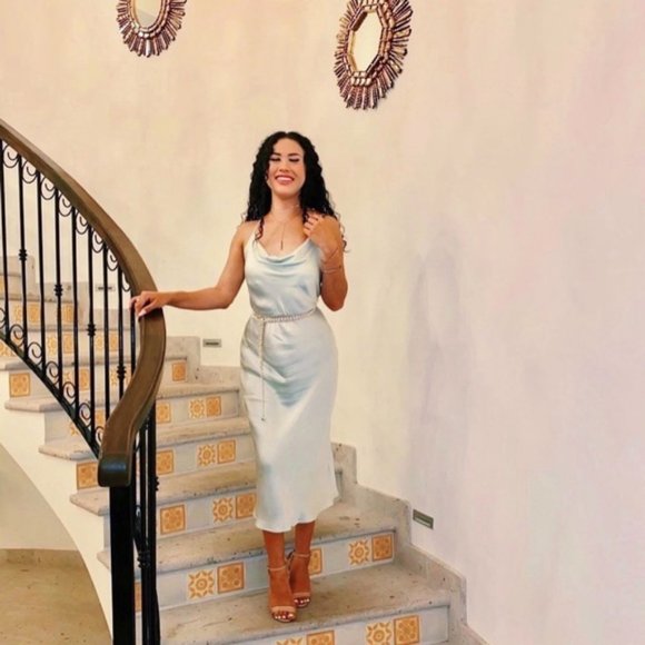 🌟 YOUNG FABULOUS & BROKE SLIP DRESS NWT 🌟 - Picture 9 of 13